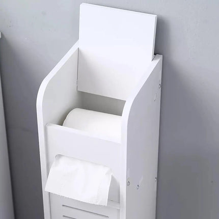 Bathroom Cabinet Bedroom Cabinet Bathroom Storage Cabinet White Tall Slim Shelf Cabinet Living Room Storage Riser