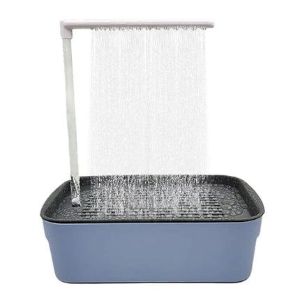 Parrot Automatic Bathtub Bird Bath Circulating Water Shower Parrot Circulation Shower Pet Bird Bathtub Bird Cleaning Bath Tub ﻿