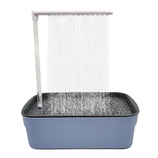 Parrot Automatic Bathtub Bird Bath Circulating Water Shower Parrot Circulation Shower Pet Bird Bathtub Bird Cleaning Bath Tub ﻿