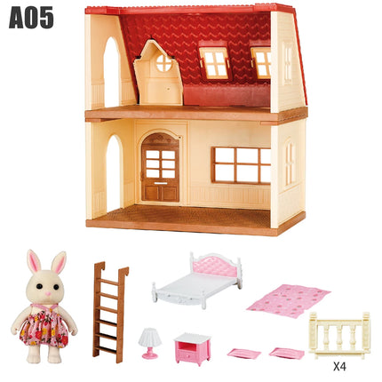 Simulation Kitchen Forest Family Small House Double Three Toy