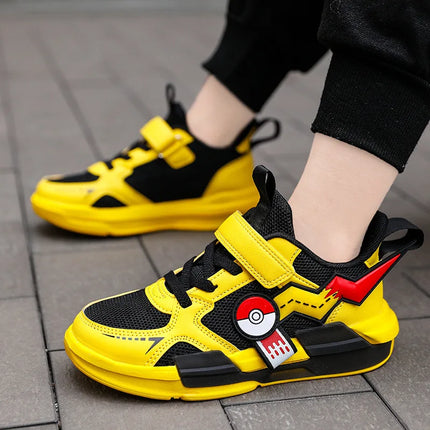 Pokemon Pikachu Children Sports Shoes Spring and autumn