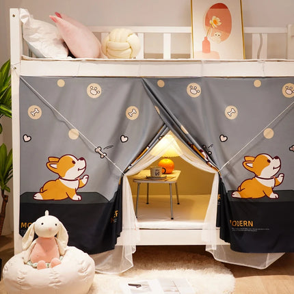 bed curtain set All-in-one suit Student dormitory Lower berth