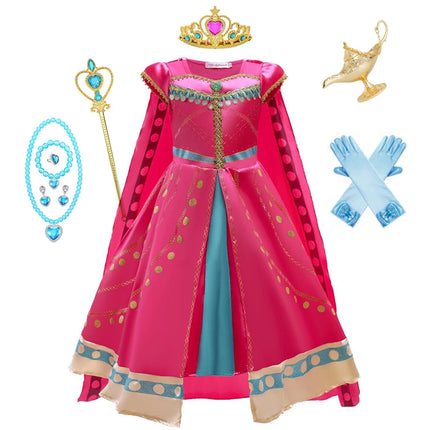 Arabian Dress for Kids Aladdin Cosplay Christmas Halloween Party