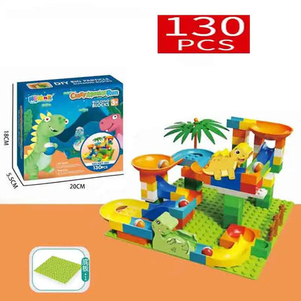 Compatible City House Big Size Slide Building Blocks Castle Brick Toys For Children