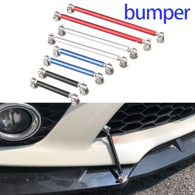Peugeot Universal Car for BMW E90 Golf 5 6 7 Passat B6 B8  Front Rear Bumper Lip Splitter Spoiler Support Bar Kit Decorative Rod