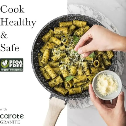10-Inch Nonstick Deep Frying Pan