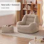 Cream white Foot / One Seat