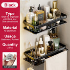 2 Pcs Black 1 Rack / China Mainland