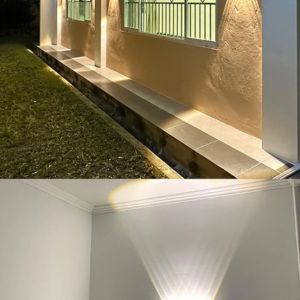 Aluminum LED Wall Lamp Waterproof IP65 Outdoor Garden Lights 8W 12W Interior Wall Light for Bedroom Living Room Stairs Lighting