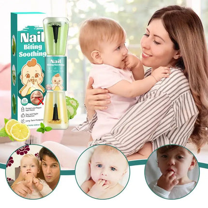 New10ml Liquid To Stop Nail Biting Anti Bite Nail Polish Anti Nail Biting For Kids children Care For All Ages Stop Thumb Sucking