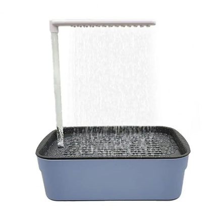 Durable Parrot Bath Electric Parrot Bathtub with Circulating Water Multifunctional Birds Shower Container for Lovebird for Grey