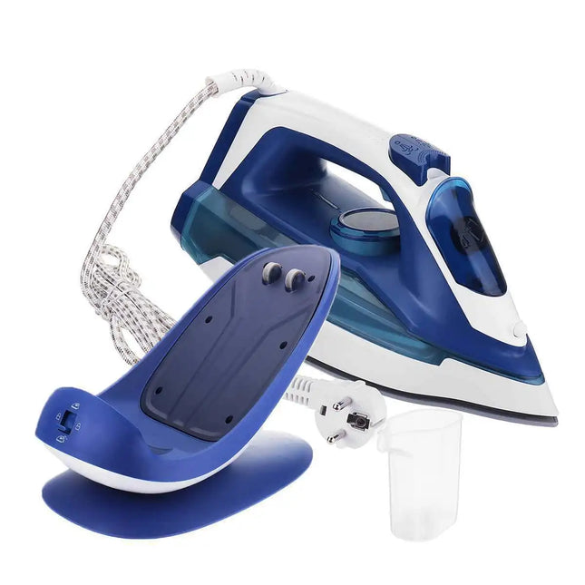 220V Portable Steam Iron for Clothes 2400W Wireless Handheld Travel Steam Ironing Machine Garment Steamer