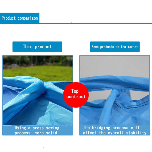 Outdoor Printed Pattern Beach Tent Fully Automatic 2-second Quick Opening Sunscreen and UV Protection Sunshade Tent