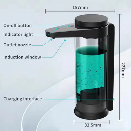 Automatic Soap Dispenser for Kitchen Automatic Sensor Detergent Liquid Dispenser