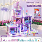 Purple-6 rooms