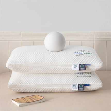 3D Cervical Neck Pillow with High Elasticity and Non Collapse Shape Memory Comfortable Sleeping Pillows Hotel Bedroom Bed Pillow