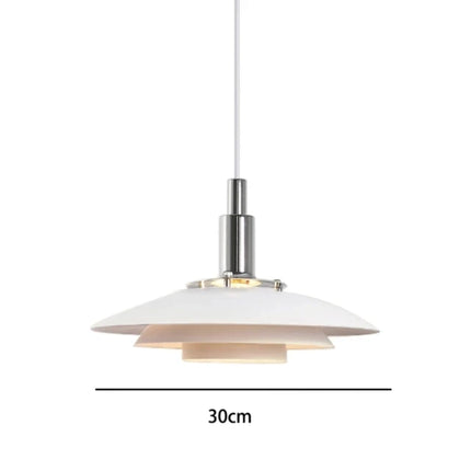 Nordic Led PH3 Pendant Light Coffee Shop Bar Bedroom Bedside White UFO Hanging Lamp Restaurant Living Room