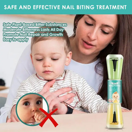Stop Nail Biting Polish Kids & Adults Thumb Sucking Stop Safe & Effective Bitter Taste Stop Nail Biting And Thumb Sucking