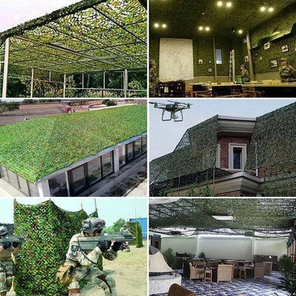 Military camouflage net hunting camouflage net garden gazebo net car awning white green black jungle desert color