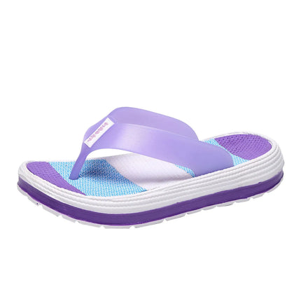 Women'S Flip Flops Thong Sandals Quick Dry Beach Slippers Shower Slides Walking Shoes Summer Sports Thick Bottomed Beach Slipper