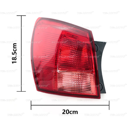 Car Rear Tail Light Signal Brake Lamp Without Bulb Inside Outside Taillight For Nissan Qashqai 2007 2008 2009 2010
