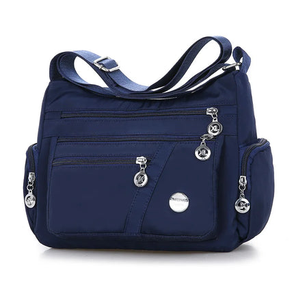 New Ladies Tote Bag Fashion Nylon Waterproof Casual Shoulder Mummy Bag Large Capacity Women's Messenger Handbags