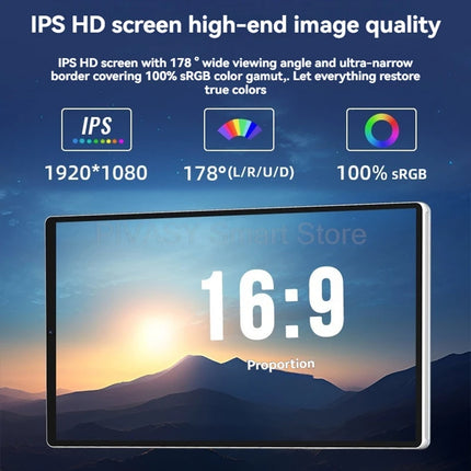 21.5 Inch Touch Screen Study Outdoor Android system 8G+128G Portable Rotatable 8-core Smart TV 6000mAH Battery-power Movable