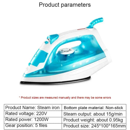 Handheld Garment Steamer Electric Steam Iron Soleplate laundry Ironing Machine Mini Travel Clothes Fabric Flatiron
