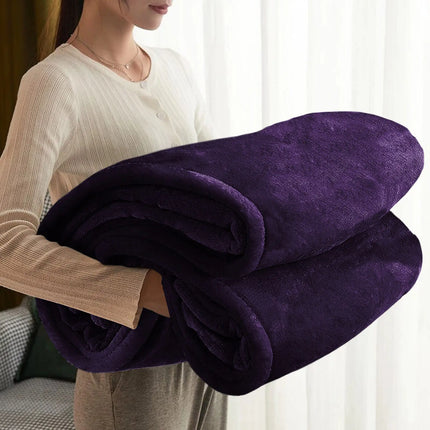 Fleece Blanket Throw Lightweight Plush Fuzzy Cozy Soft Blankets and Throws