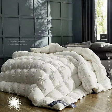 100% White Goose/Duck Down Quilt High quality Duvets Comforters 100% Cotton Cover Luxury Blanket