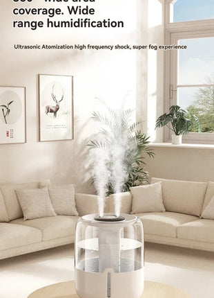 6.8L large capacity humidifier USB Double spray Home dormitory office bedroom desktop with small night light