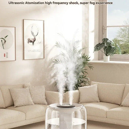 6.8L large capacity humidifier USB Double spray Home dormitory office bedroom desktop with small night light