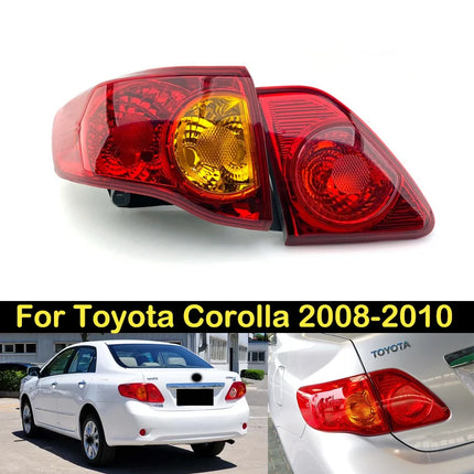 DECHO Taillight For Toyota Corolla 2008 2009 2010 Brake Light Rear bumper taillamps tail light