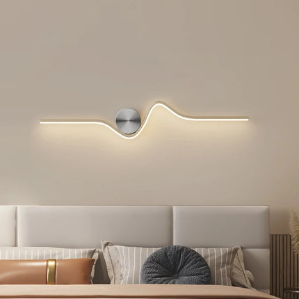 Living Room Wall Lamp Modern 2023 New Creative Aisle LED Background Wall Bedroom Bedside Lamp Home Decor Lighting Fixtures
