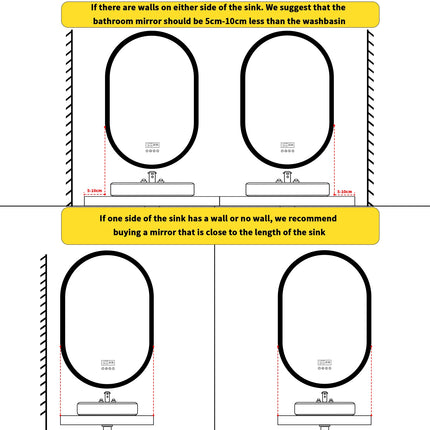 LUVODI Led Lighted Bluetooth Bathroom Mirror Backlit Illuminate Dimming Vanity Mirror with Time Date Display Anti-fog