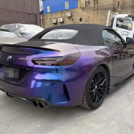 For BMW Z4 G29 2019 2020 2021 2022 2023 2024 Real Forged Carbon Fiber Side Skirts Aprons Extension Lip Body Kits