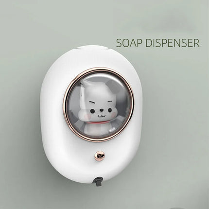 Soap Dispenser Cute Pet Automatic Hand Washing Machine With The Lamp