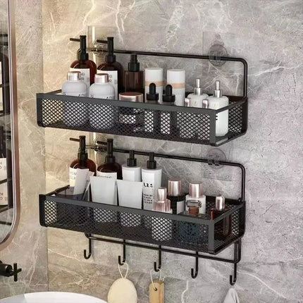 Portable Hanging Wall-mounted Storage Rack No-drilling Bathroom