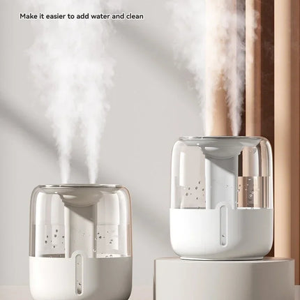 6.8L large capacity humidifier USB Double spray Home dormitory office bedroom desktop with small night light