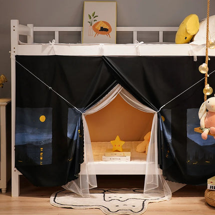 bed curtain set All-in-one suit Student dormitory Lower berth