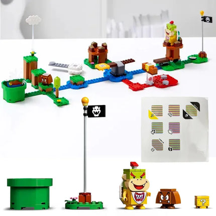 Super Bros. Game Series MOC Scan Code Building Blocks Adventures