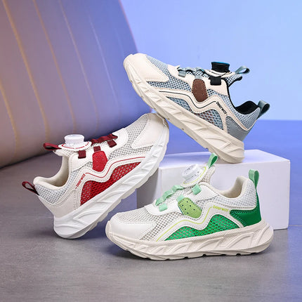 Casual Shoes Children Summer Breathable Mesh Sneakers for Kids