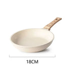 18cm white pan