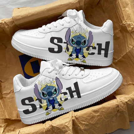 Stitch Shoes Men Women Design personality Casual Shoes Male Platform