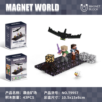 Magnetic Building Blocks with Multiple Shapes - Endless Building Possibilities for Kids to Explore