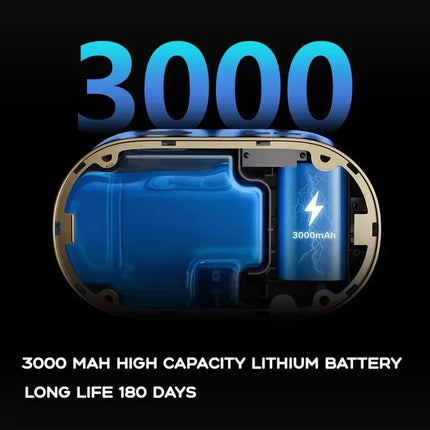 320ml Wall-Mounted Automatic Foaming Soap Dispenser with HD LED Digital Clock