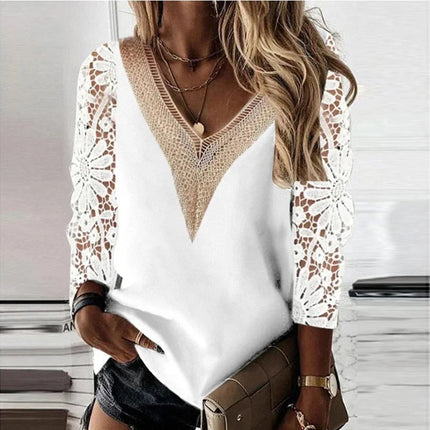 Cotton Blouse White Shirt Fashion Women Blusas Mujer De Moda OL Style Tops Casual Ladies Long Sleeve Shirts and Blouses 3496