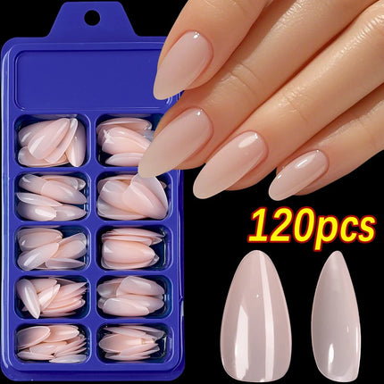 576pcs/Box Colorful Fake Nails Black Red Design