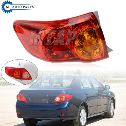 MTAP For TOYOTA COROLLA 2007 2008 2009 2010 ZER15 Outer Rear Bumper Tail Light Brake Stop Lamp Taillight Sub Assy Without Bulb