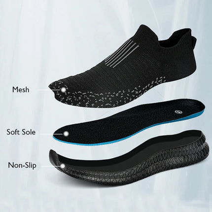 Men Casual Shoes Lightweight Outdoor Male Walking Shoes